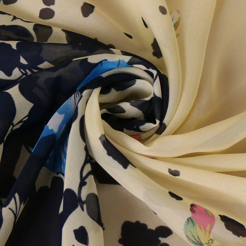 Высокое качество печати шифон Большой Размеры женские пляжные полотенца