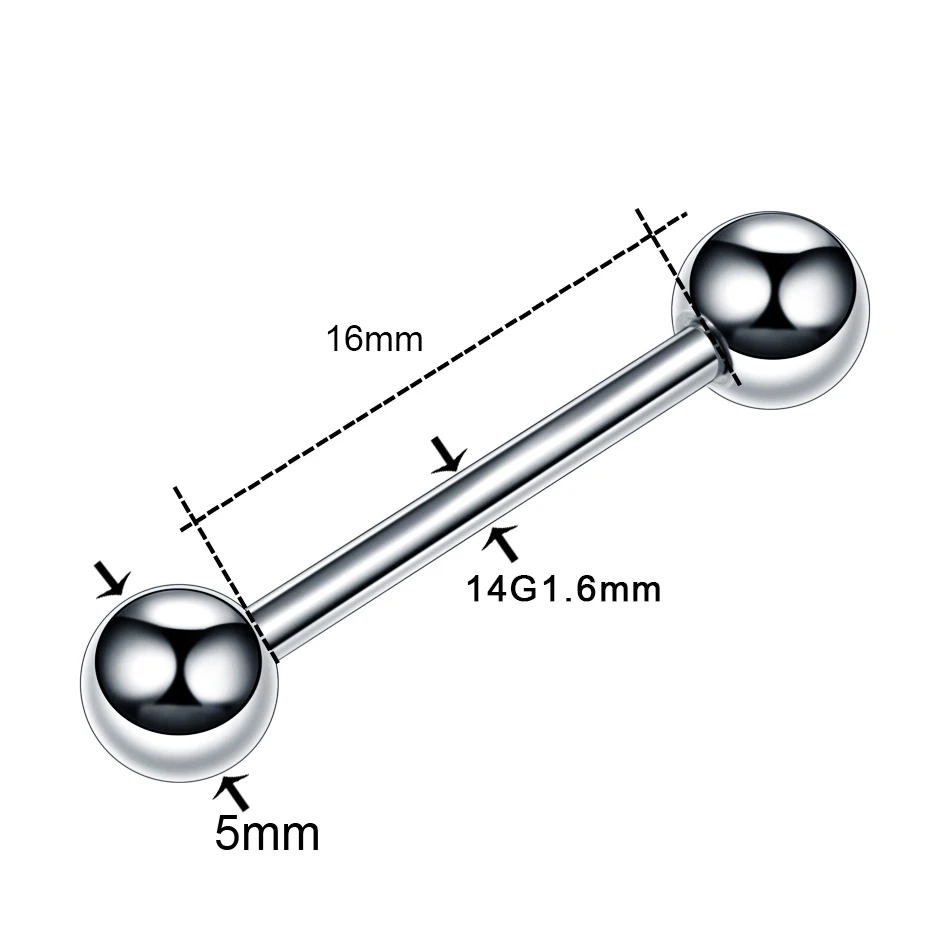 Штанга для пирсинга Женская со стальным опалом ювелирное украшение Соска с