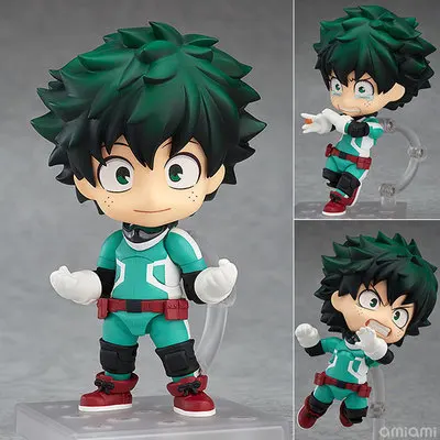10 см аниме ГСК глина Q Ver 686 # мой герой Академия Figma Midoriya Izuku изменяющая лицо фигурка