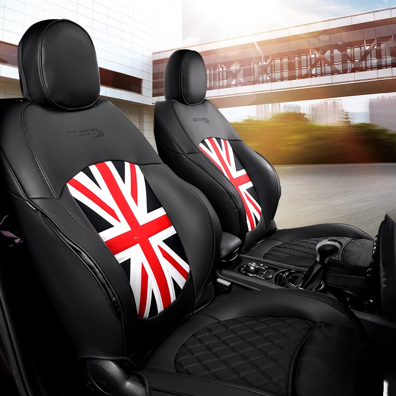 Чехол для переднего сиденья автомобиля подушка MINI Cooper F56 F54 F55 F57 F60 кожаный