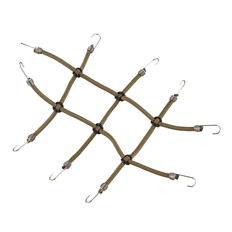 1:10 Rc Рок Гусеничный эластичный скалолазание авто крыша багажная сеть для осевого