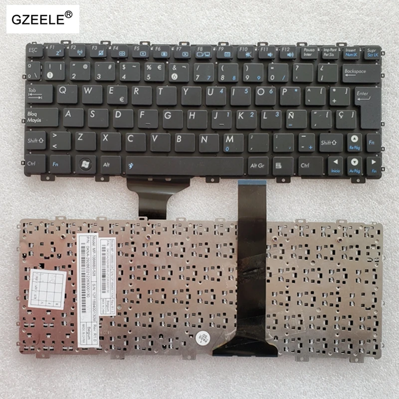 

Новая клавиатура SP для ноутбука Asus Eee PC EPC 1015, 1015PN, 1015PW, 1015BX, 1015PX, 1015PD, 1015TX, 1015CX, 1011PX, 1011CH, без рамки