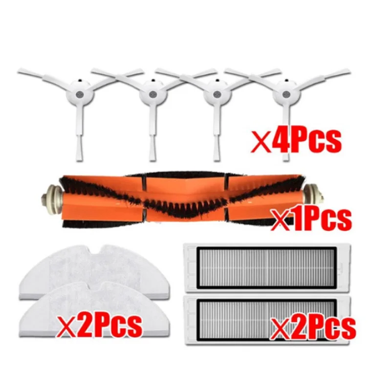 

HEPA Filter Device Main Brush Mop Replacement For Mi Mijia Robot Roborock S50 S51 S5 S6 Max Vacuum Cleaner Accessories Parts Kit