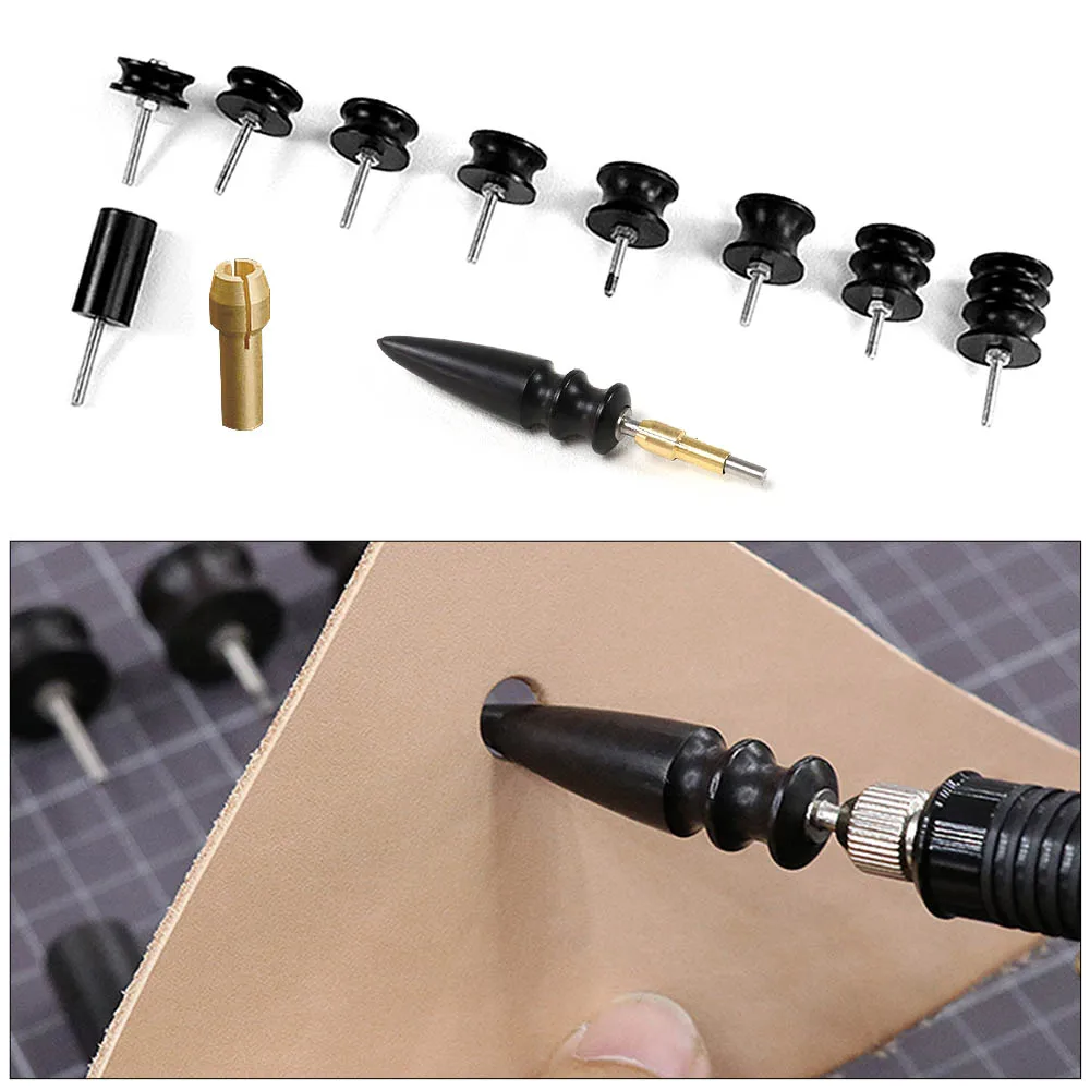 Электрическая шлифовальная машинка для обработки кожаных кромок с 10