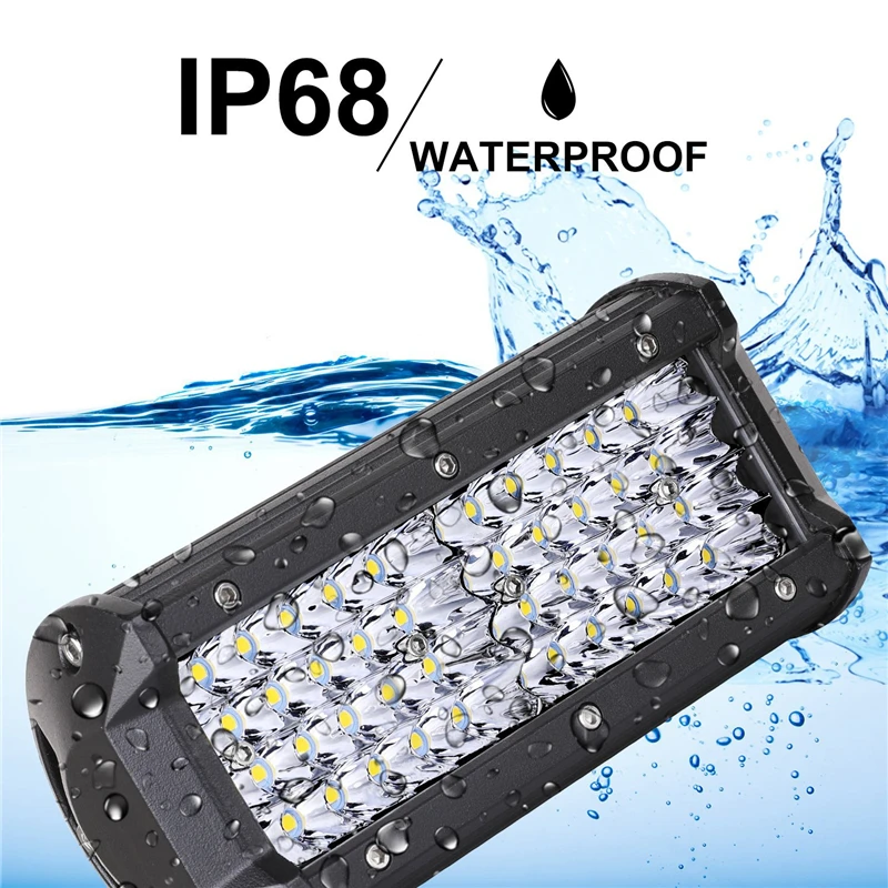 Автомобильный Рабочий фонарь водонепроницаемый светодиодный светильник длиной