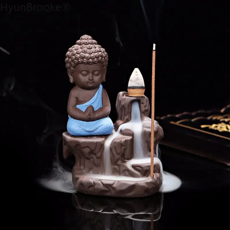 10 шт. конусы и горелка для благовоний|backflow incense burner|incense burnerincense backflow burner |