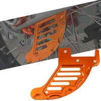 motorbike aluminum accessories rear brake disc guard potector for husaberg fefsfx 250350390450501570 2009 2014 2013