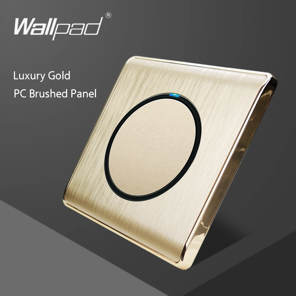 Настенный светильник Wallpad 2020 настенный выключатель светодиодный золотой