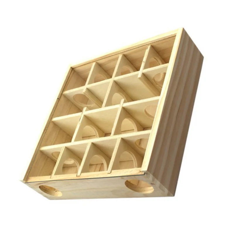 1 шт. деревянные игрушки для мелких животных интеллектуальный лабиринт туннель