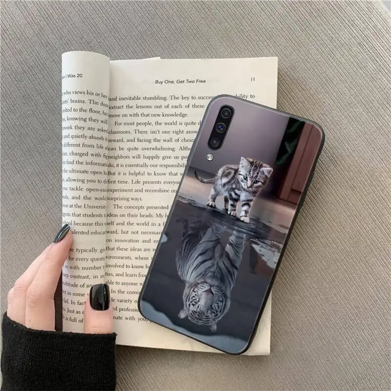 

Animal Cat lovely high quality Phone Case cover coque funda For Samsung Galaxy note S 10 20 e plus A 50 71 31 40 51 30s j4 2018