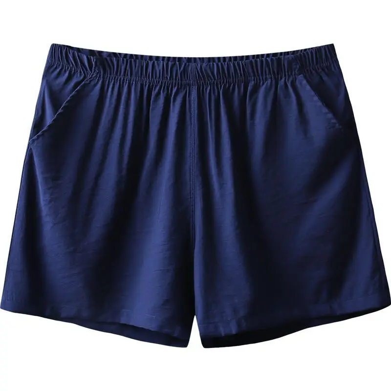

2 Pieces Men's Sleep Shorts with Pockets Underwear Sleeping Pants Lounge pyjamas casual mens sleepwear Homewear Sleeping Shorts