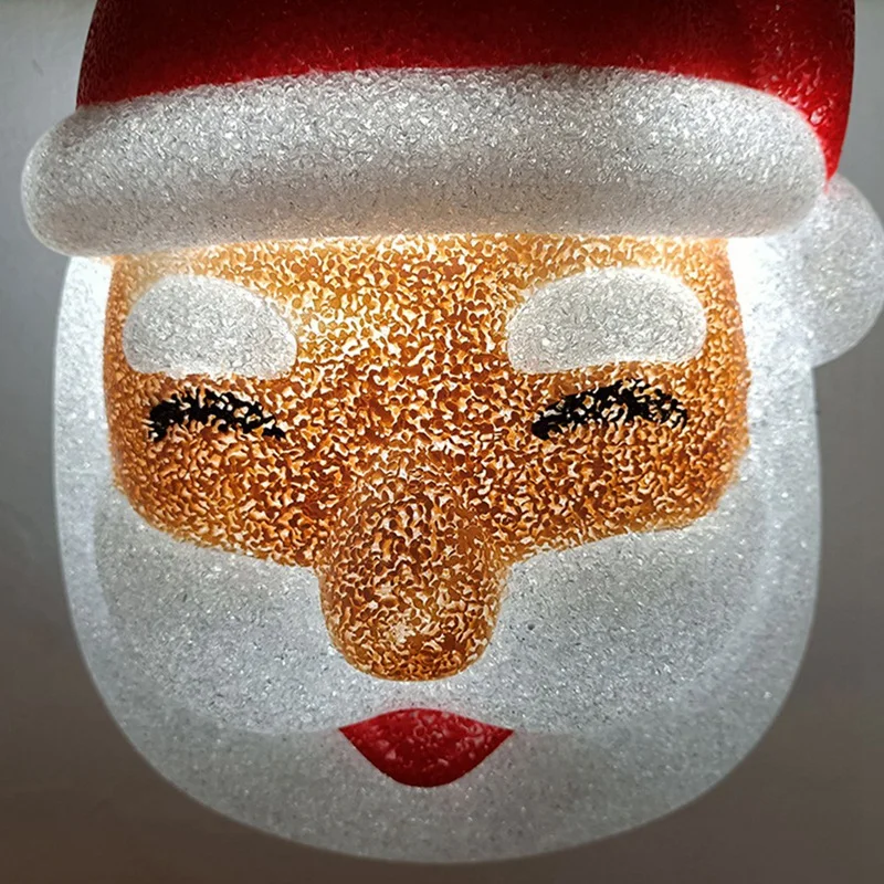 Promotion 2PCS Christmas Porch Light Cover Santa Covers Outdoor Decorations Lampshade |