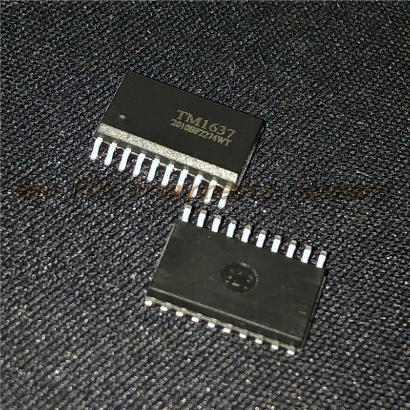 10 шт./лот TM1637 соп-20 светодиодный цифровой чип драйвера трубки SOP20 SMD новый оригинальный в наличии