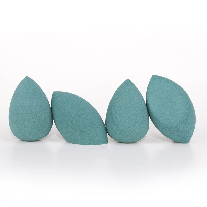 4 шт. косметическая губка двойного назначения сухая и влажная пудра спонж для