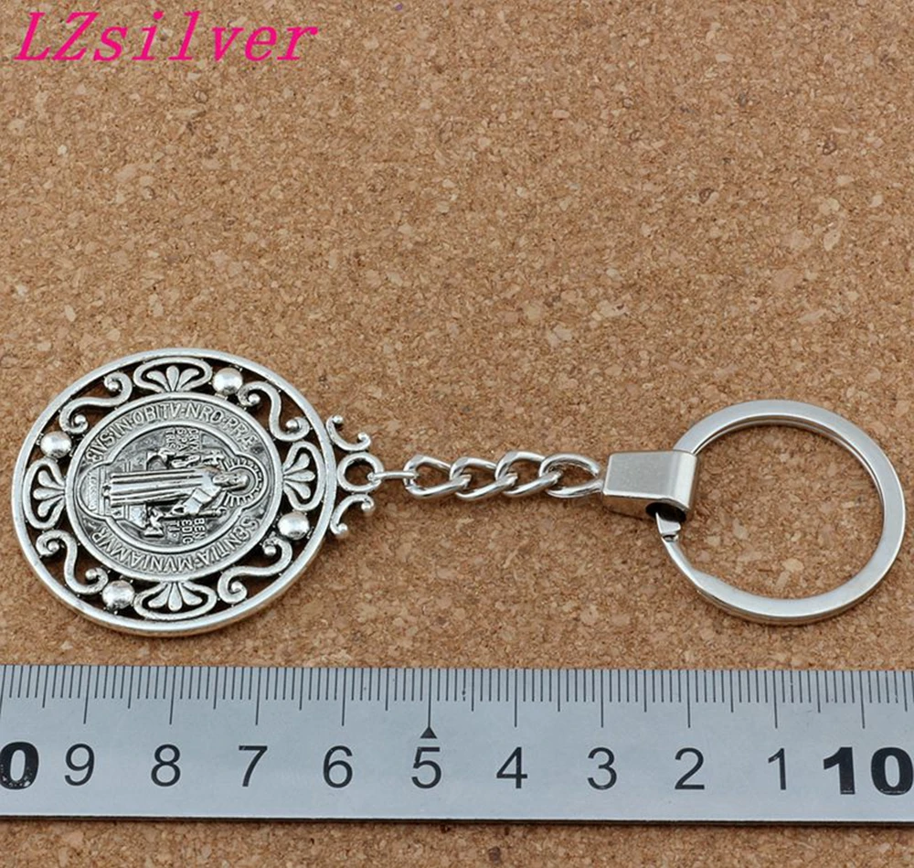 10 шт. брелок святой Бенедикт нурсии покровитель против зла шармы подвеска защита