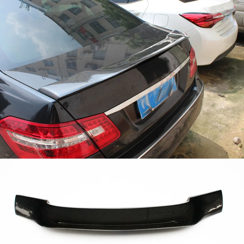 

R Style Carbon fiber Trunks Spoiler Fit For Benz 4Door E-Class W212