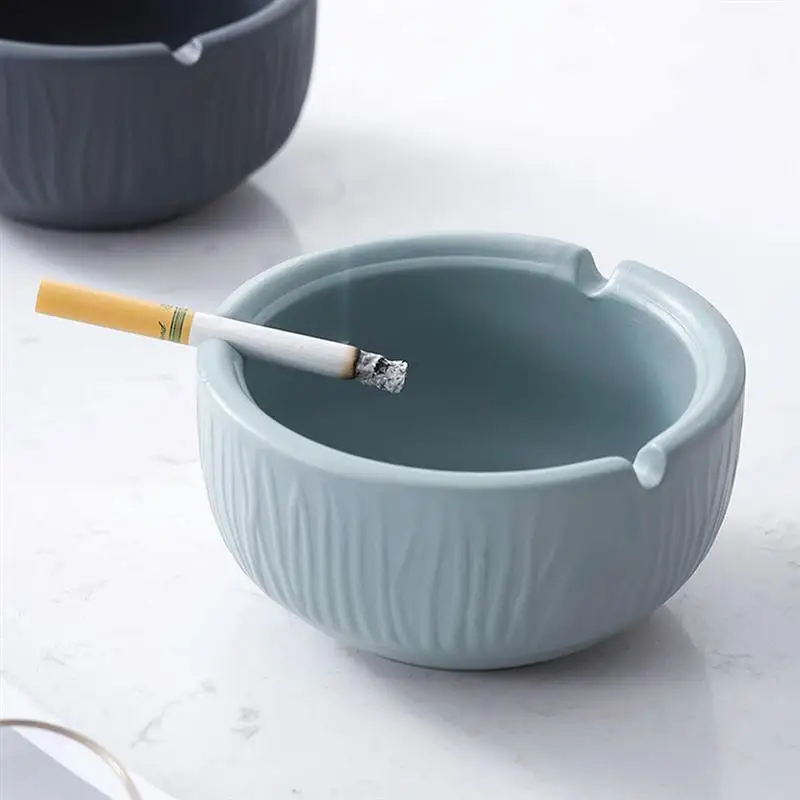 

2PCS Windproof Ashtray Premium Household Office Ashtray Cigarettes Ash Holder