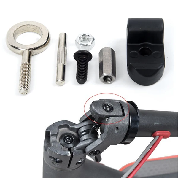 

Shaft Locking Buckle Assembly Kit Spare Pats For Xiaomi M365 Scooter Replacement Part With Pull Ring Screw Folder Hook Set