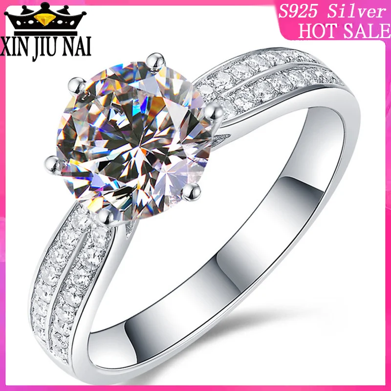 S925 Стерлинговое Серебро преувеличенный Звездный светильник королева шесть