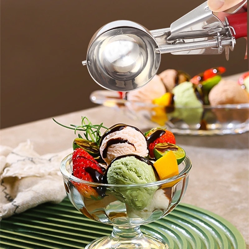 Ложка для мороженого из нержавеющей стали кухонный прибор приготовления печенья