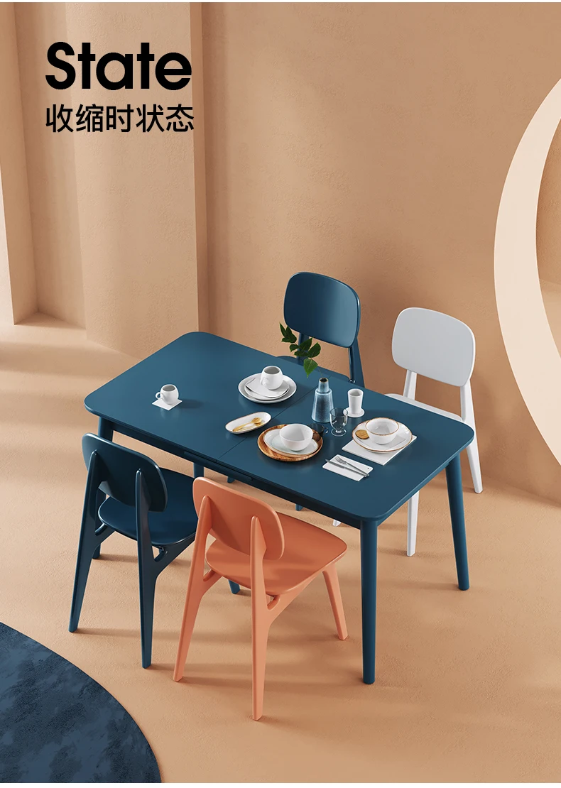 Северный стул светильник роскошный для столовой простая пластиковая спинка