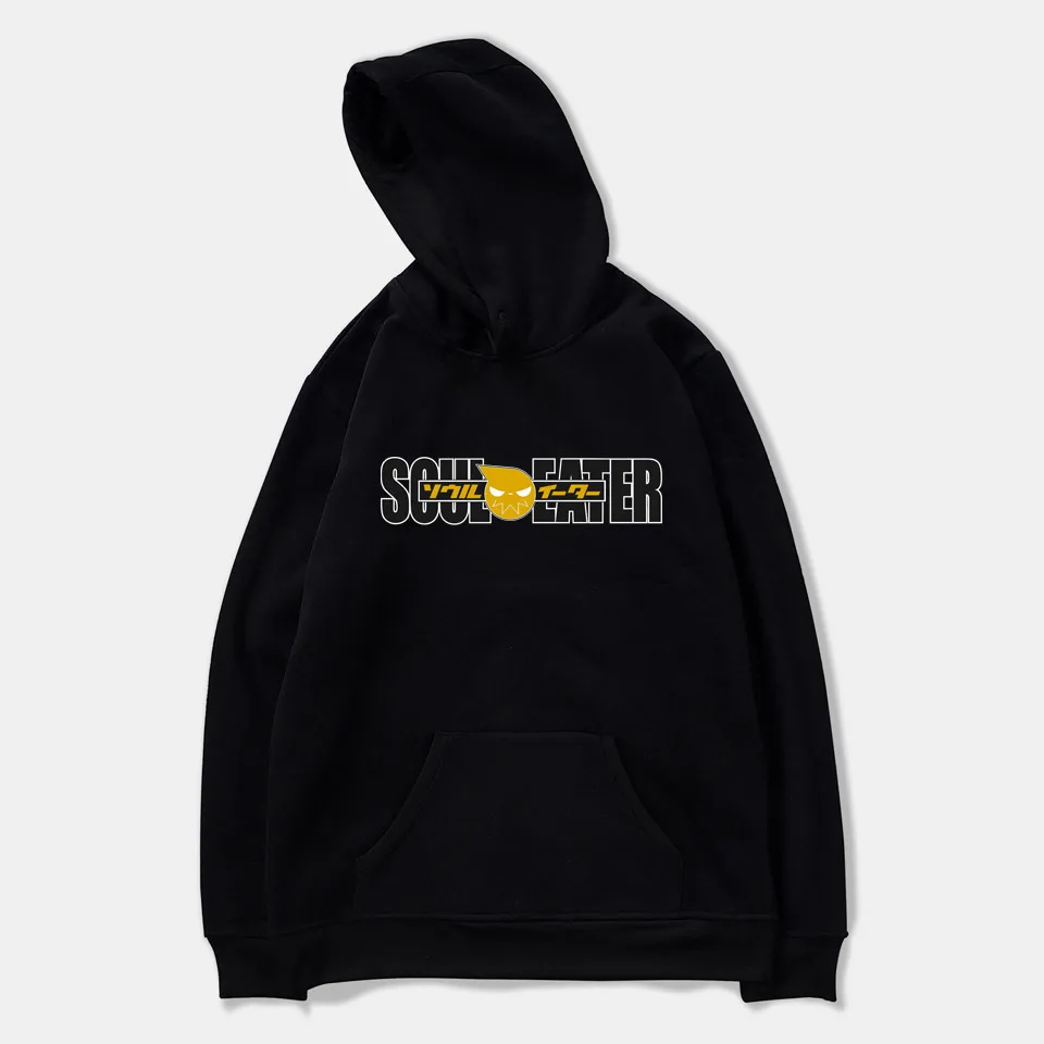 

Мужские и женские толстовки Soul Eater, базовая толстовка, Осенний свободный хлопковый свитшот, модная куртка для мальчиков в стиле Харадзюку, п...