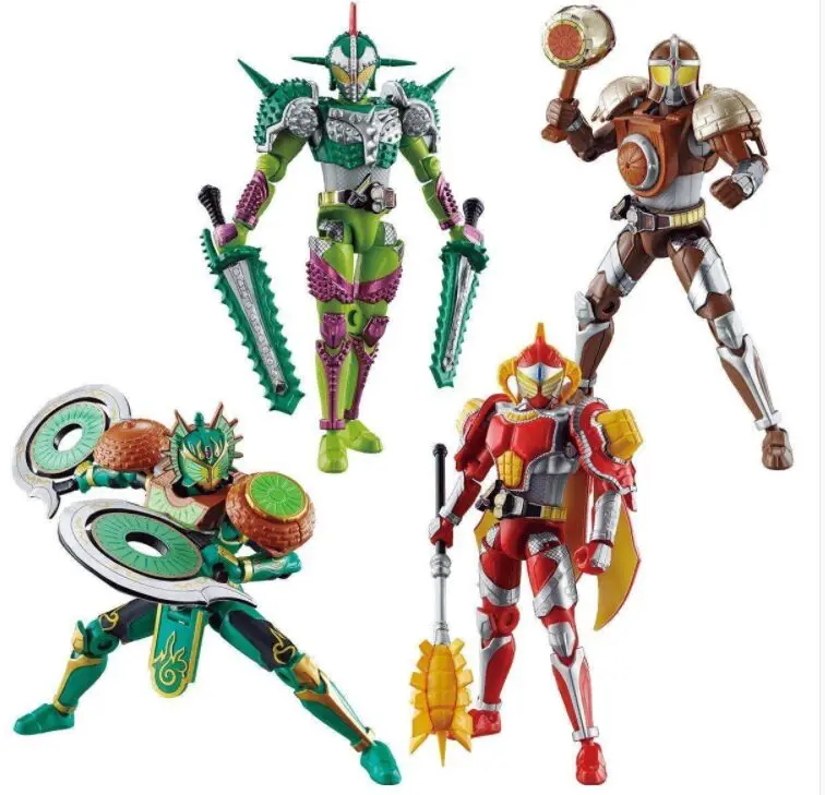 4 шт./компл. оригинальная экшн-фигурка из серии SO-DO, Игрушечная модель Kamen Rider Gaim