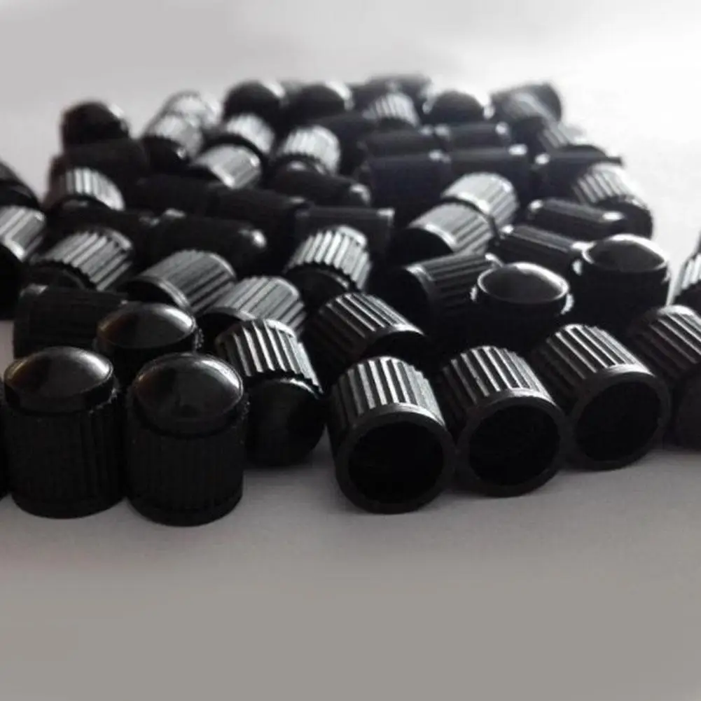 

10pcs Car Tyre Valve Black Bike Tyre Plastic Caps Drop Dust Caps Dome Shape Dust Valve Dustproof Bicycle Tire Valve 13x10mm