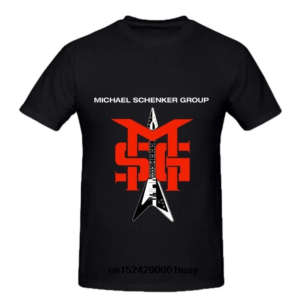 

Michael Schenker Group Msg Jazz Men O Neck Cotton T Shirt(1)