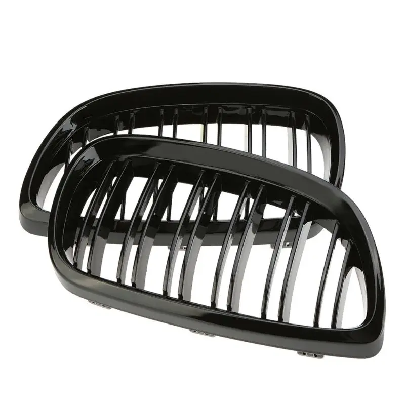 2 шт. передний бампер почечная решетка Твин ребра гриль для B-MW 3 серии E92 E93 06-09 124B |