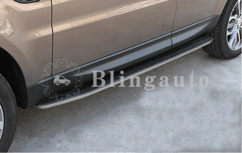 Подходит для Land-Rover Range Rover sport- 2 шт. Левая Правая алюминиевая Беговая доска боковая Nerf шаг бар Защита педали