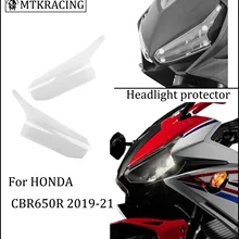 MTKRACING FOR HONDA  CBR650R CBR 650R CBR 650 R CBR 650R Headlight protector cover screen lens 2019-2021