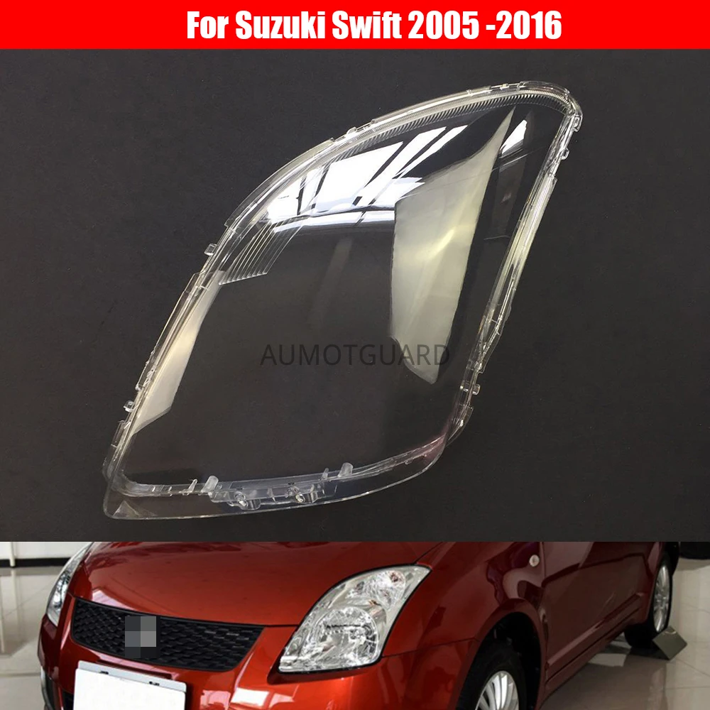 

Car Headlamp Lens For Suzuki Swift 2005 2006 2007 2008 2009 2010-2016 Headlight Cover Car Replacement Auto Shell