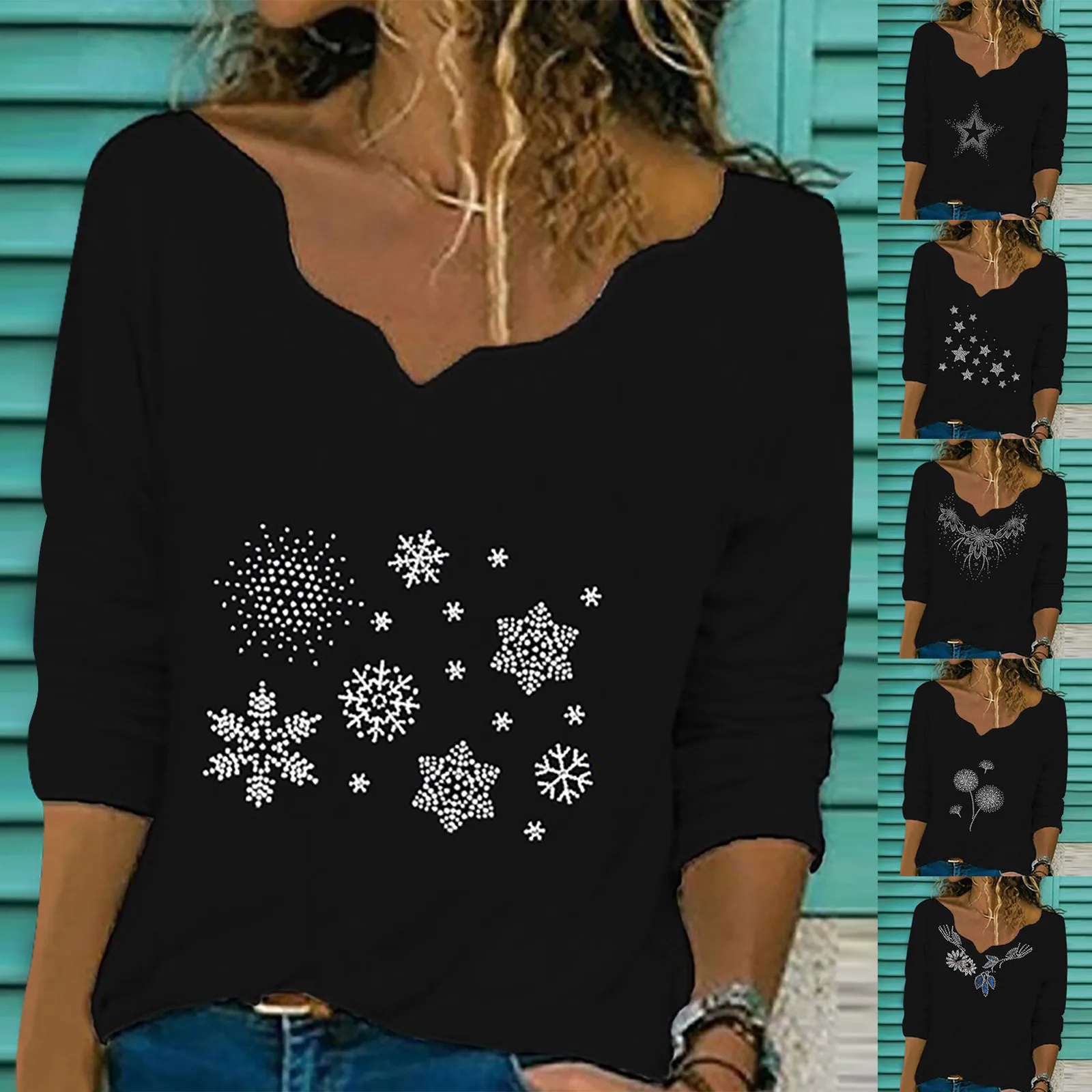 Модный и стильный дизайн Женский пуловер с кружевной вышивкой длинным рукавом