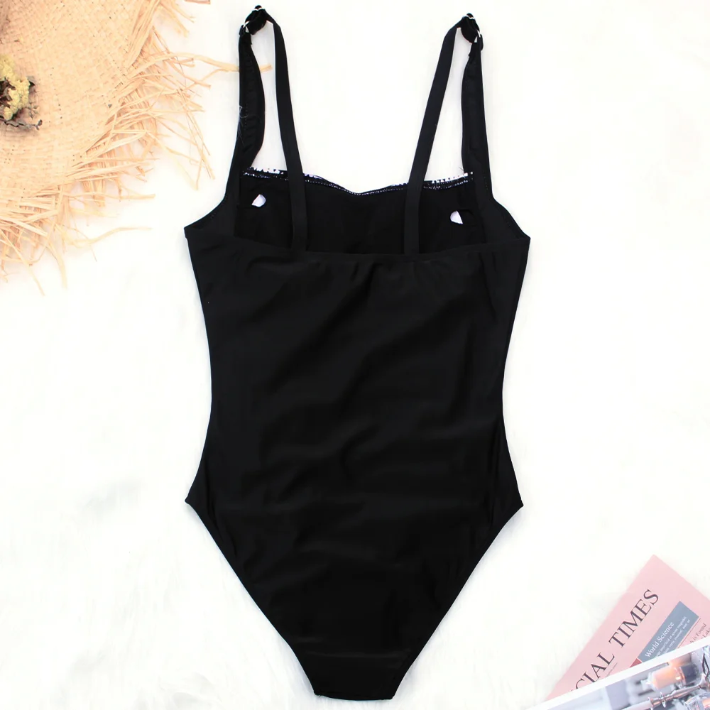 Женский слитный купальник с открытой спиной в богемном стиле | Спорт и