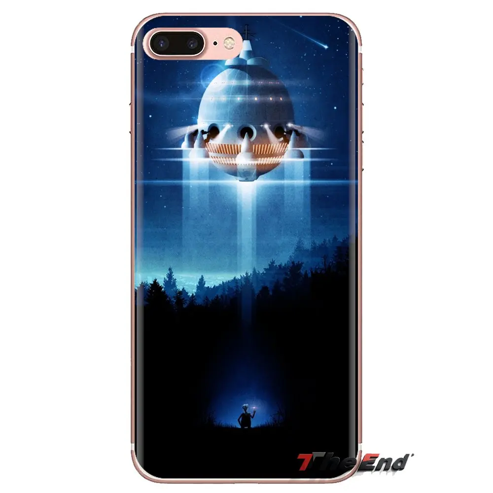 Прозрачные мягкие чехлы для iPod Touch Apple iPhone 4 4s 5 5S SE 5C 6 6S 7 8 X XR XS Plus MAX E.T. С рисунком