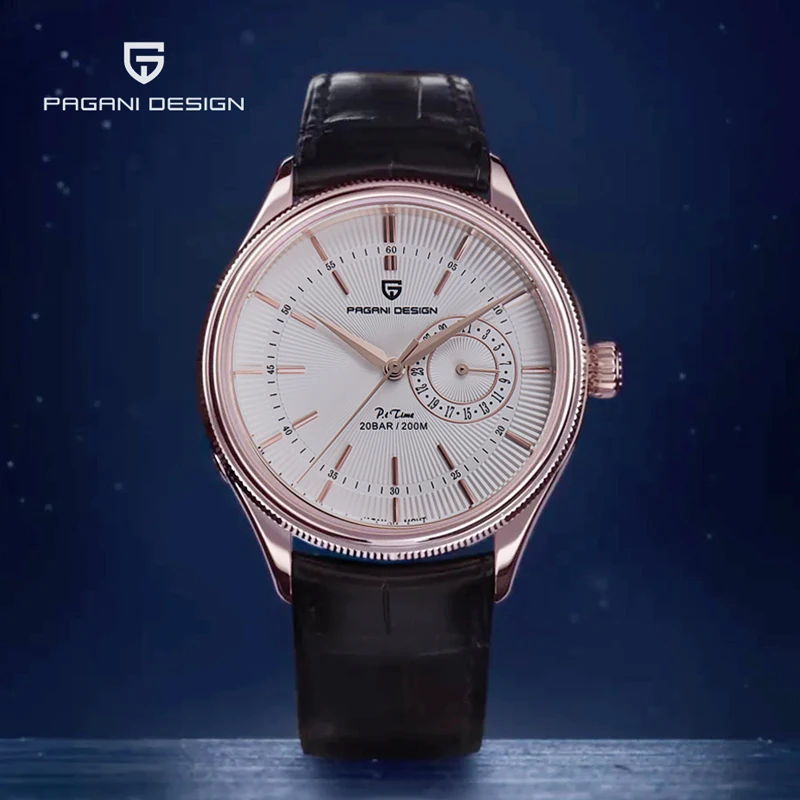 PAGANI DESIGN Watch For Men Quartz Wristwatches Top Luxury Sapphire Waterproof Military Sport Leather Business Relogio Masculino