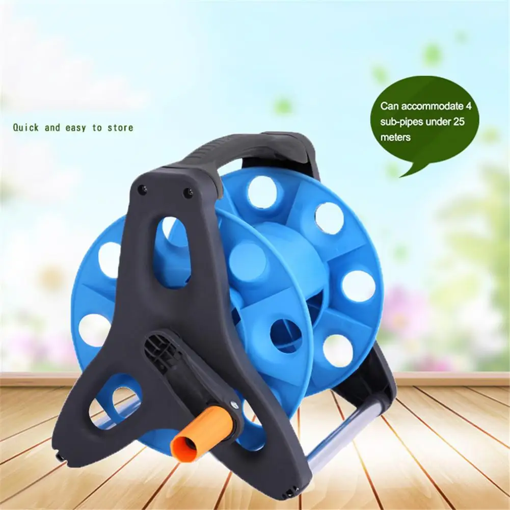 Бытовая стойка для хранения шлангов спиральная труба катушка садовая вода