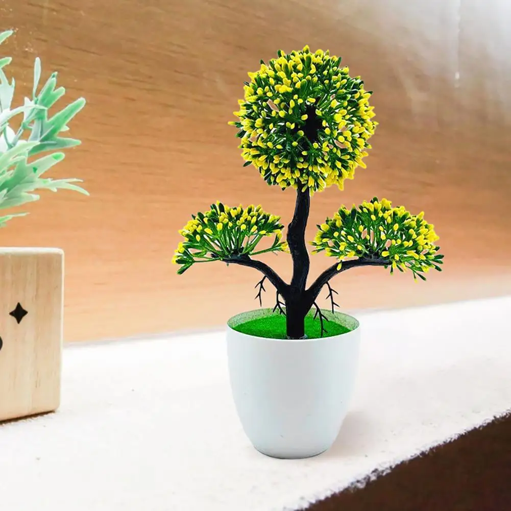 

Ornamental Eco-Friendly Wedding Artificial Plant with Pot for Office
