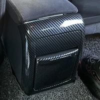 car styling 2pcs abs carbon fiber interior rear air vent panel cover trim for subaru wrx sti 2015 2016 2017 accessories