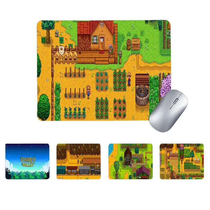 

Mouse Pads Kawaii Desk Mat Office Stardew Valley Small Anime Pad Laptop Pc Mousepad Accessories Keyboard Gamer Mats Carpet Mause