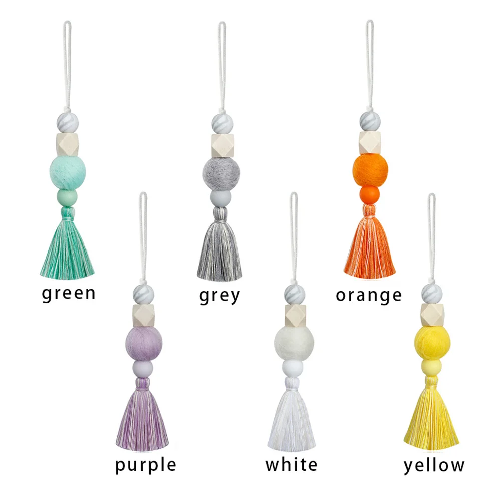 Модные подвесные висячие украшения для автомобиля Подвесные бусины из