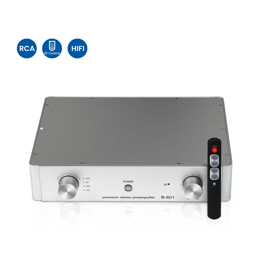 

Полноразмерный Предварительный усилитель AIYIMA, Hi-Fi, MB6010, цепь, RCA, управление громкостью, с дистанционным управлением, Система домашнего кино...