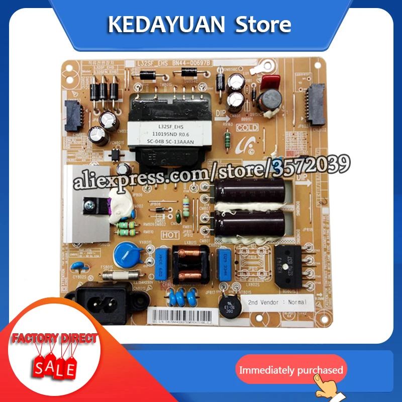 Бесплатная доставка 100% тестовых работ для Samsung UE32H5000AKXXU плата питания L32SF_ESM Φ |