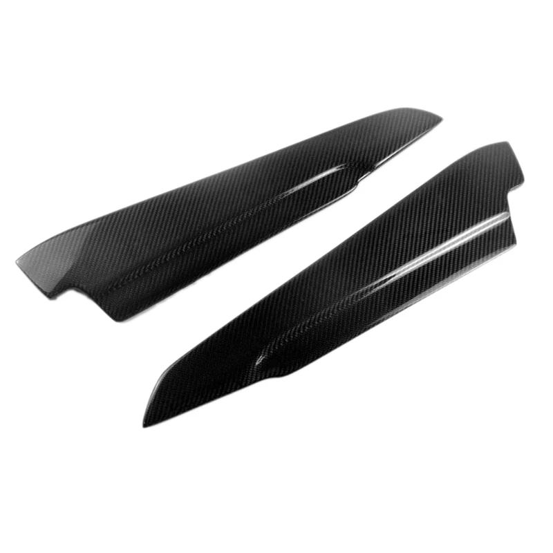 

For BMW E92 E93 M3 2008-2013 Carbon Fiber Rear Bumper Splitters Fins Spoiler Canard Trim