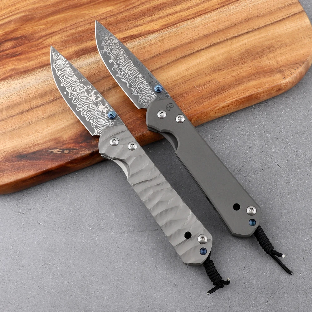 Тактический маленький складной нож Sebenza ручной инструмент из дамасской стали с