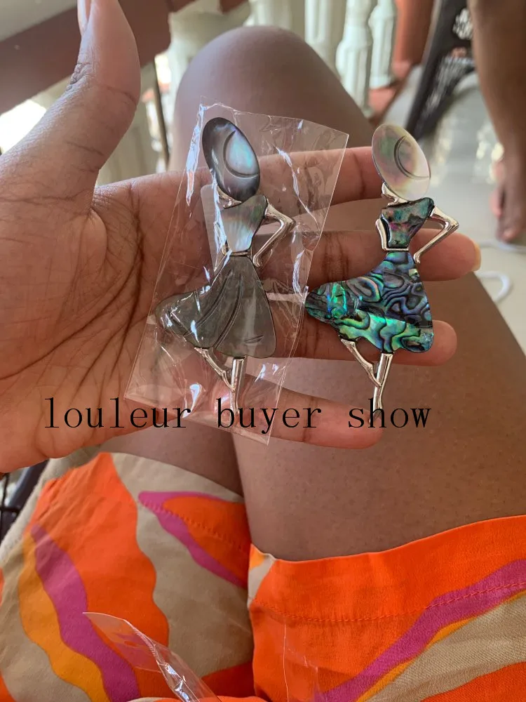 Хит богемский женский натуральный перламутровый кулон в виде раковины абалона