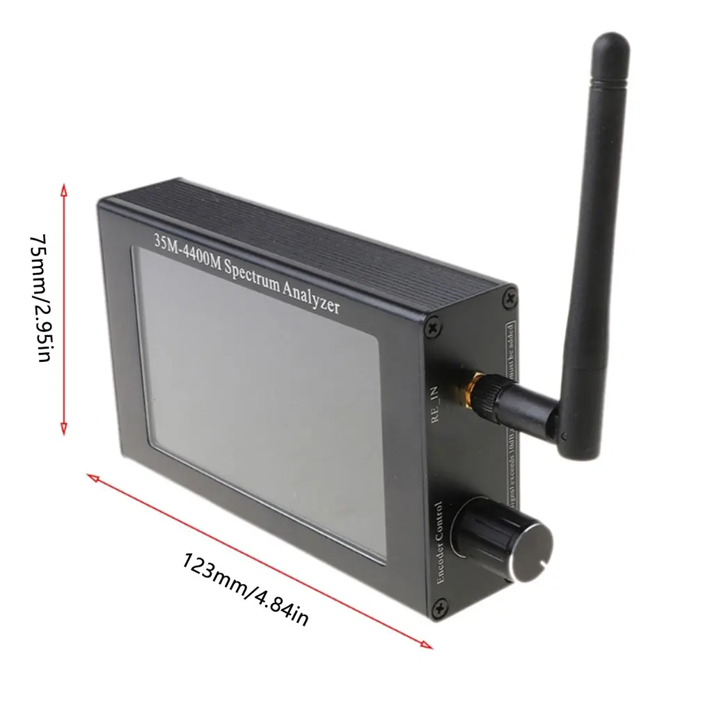 35-4400M High Quality Material Single Circuit Screen With Casing Spectrum Analyzer Frequency Analysis Tool |