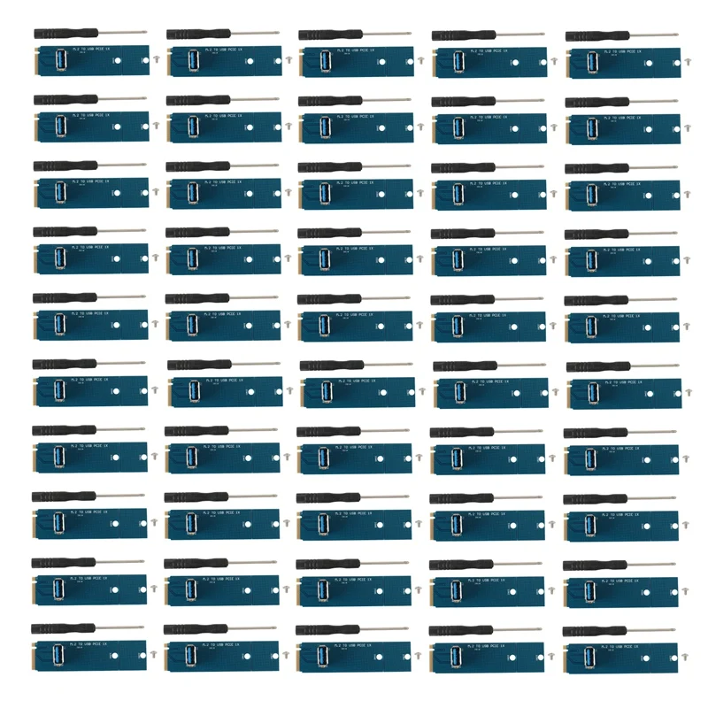 

Адаптер для карты NGFF M.2-USB 3,0, M2 M ключ к USB-PCI-E 1X карта-адаптер для майнинга