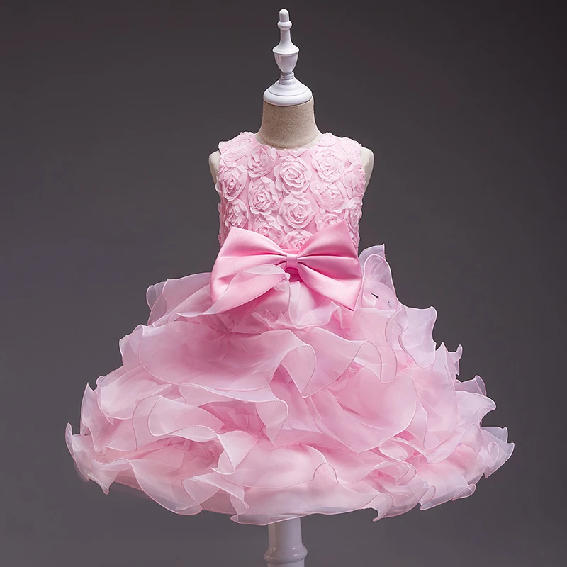 

Girl Dress Toddler Princess Wedding Party Kids Tutu Dresses for Girls Clothes Girls Birthday Ball Gown Clothing New 2020 Baby